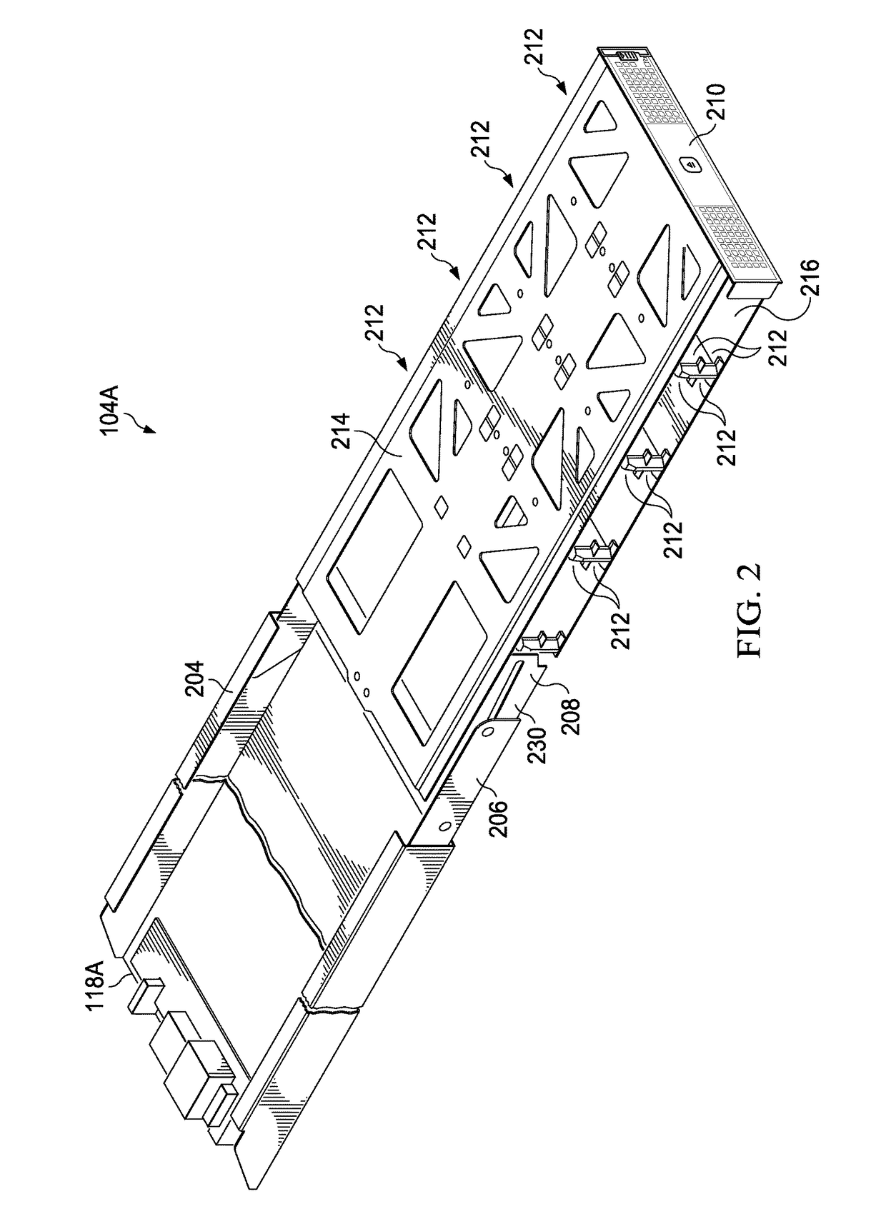 Methods and systems for associating peripheral information handling resources to compute nodes in a modular information system chassis