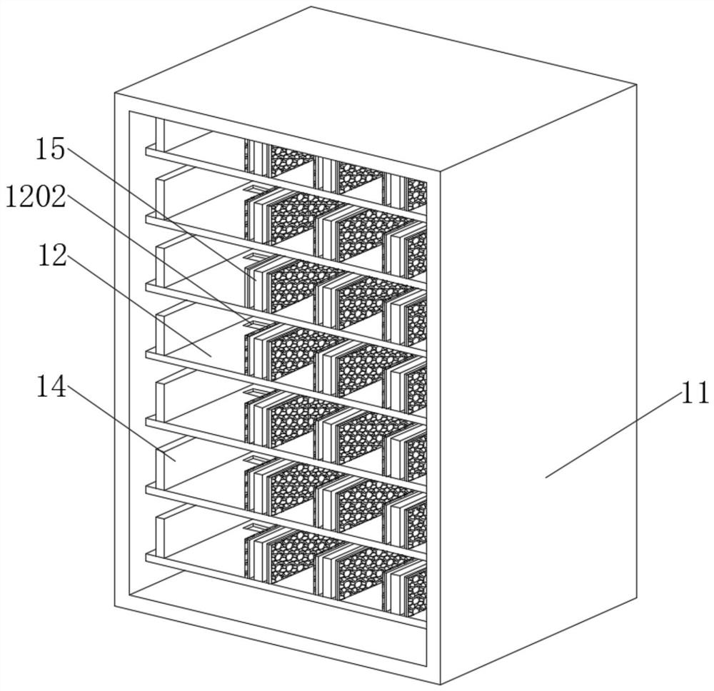 Storage device for high-frequency high-thermal-conductivity insulating ceramic material