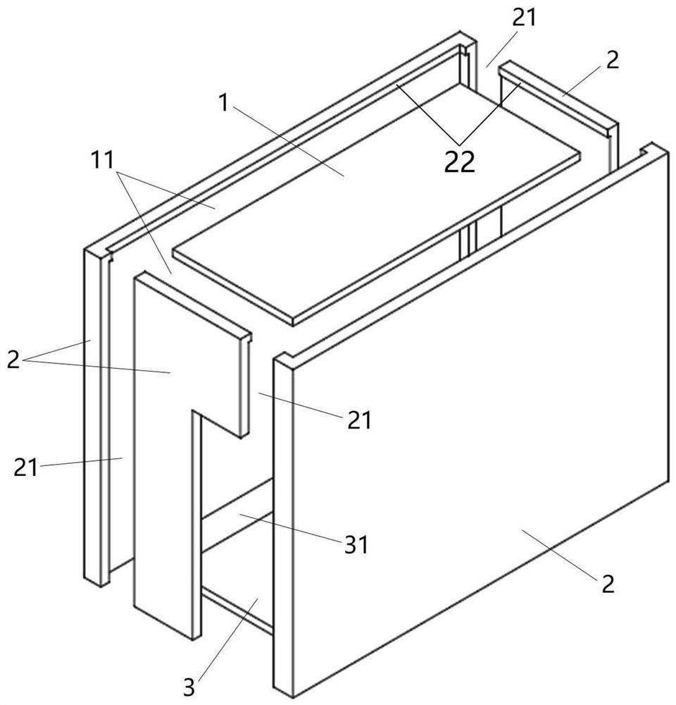 Method for manufacturing rapidly-detachable rebuilt and reassembled composite building unit