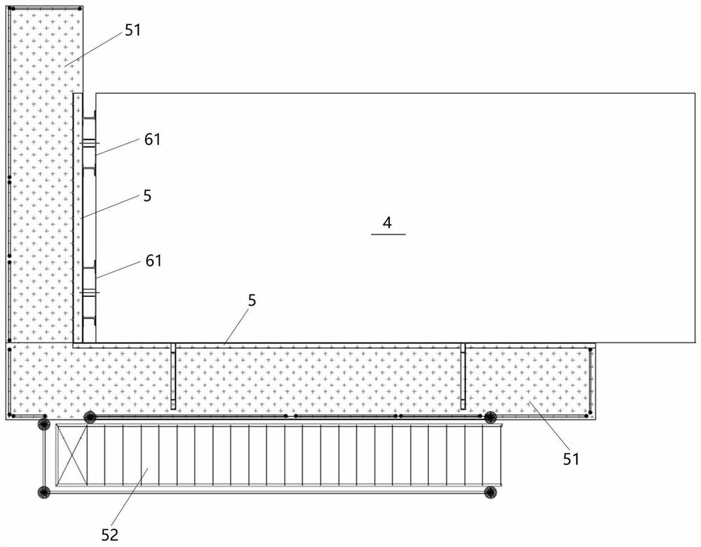 Method for manufacturing rapidly-detachable rebuilt and reassembled composite building unit