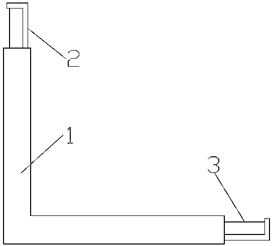 Telescopic metering knife straight edge