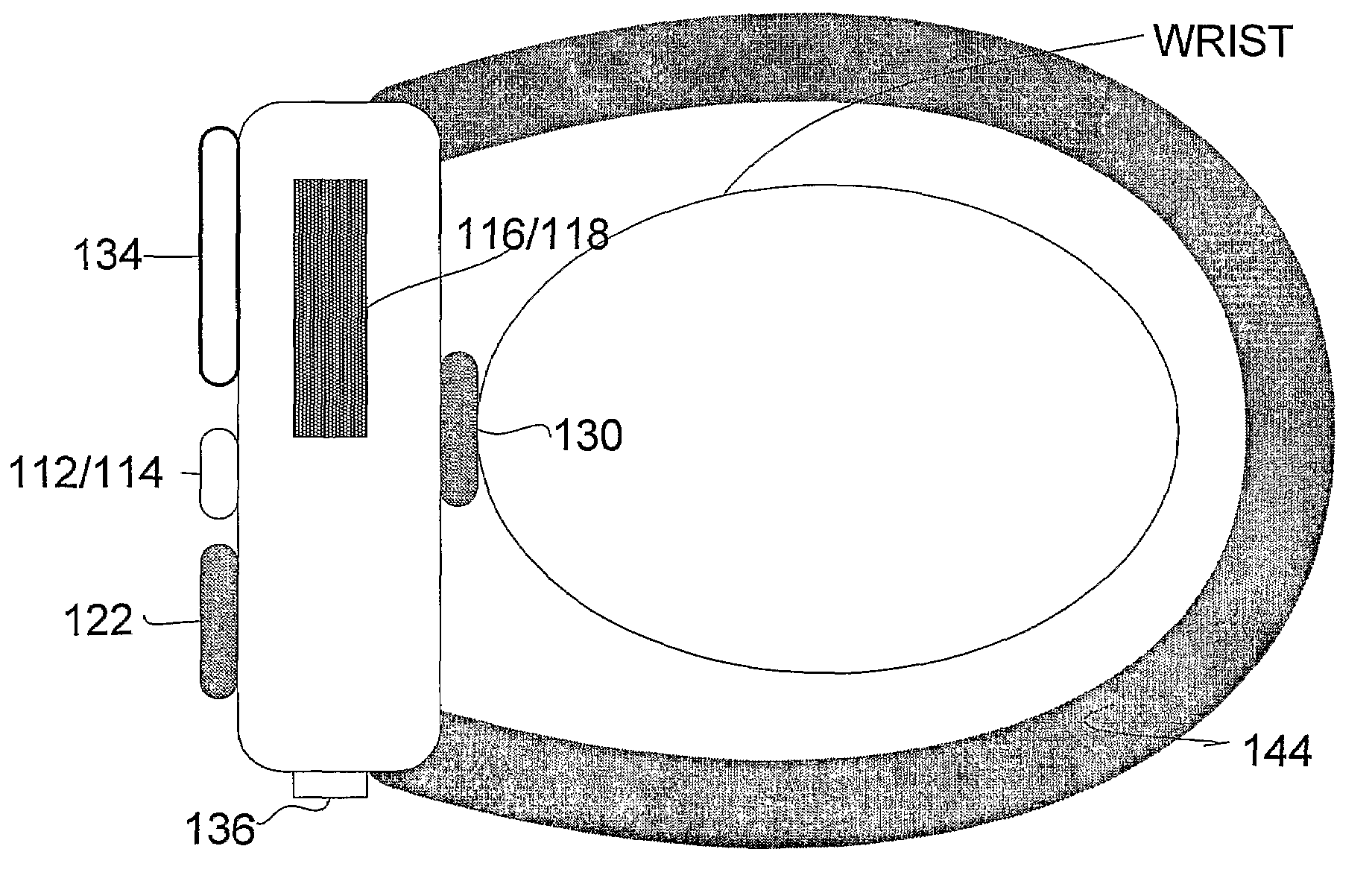 Wearable Device, System and Method for Measuring Vital Parameters