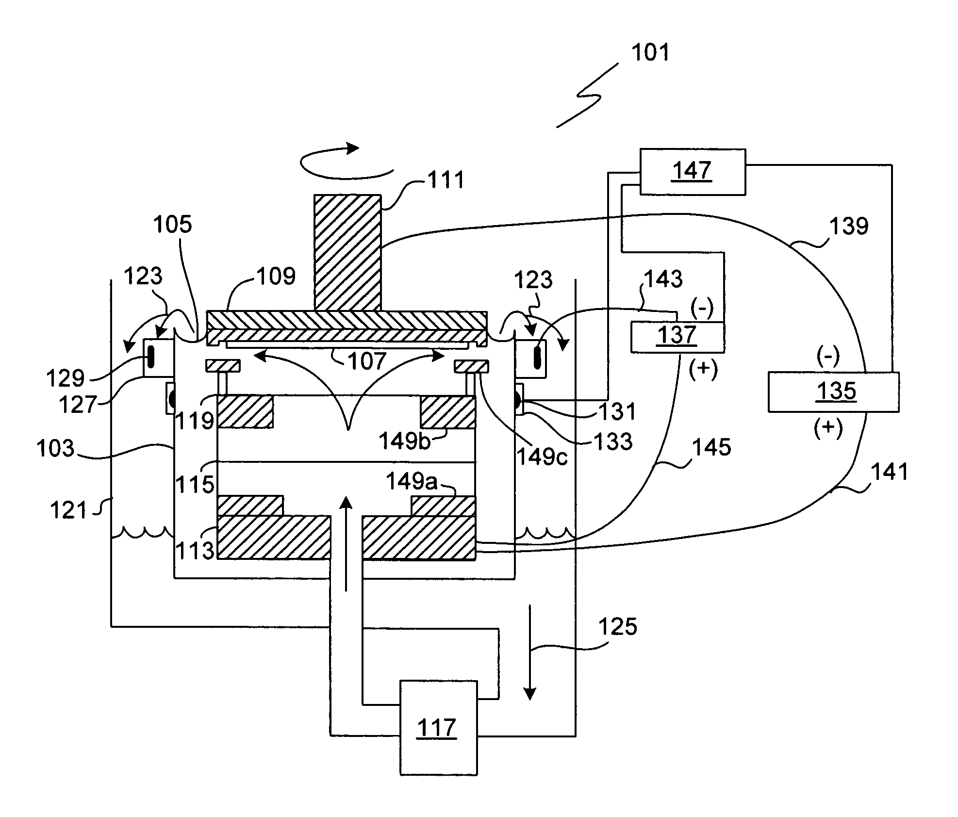 Method and apparatus for electroplating including remotely positioned second cathode