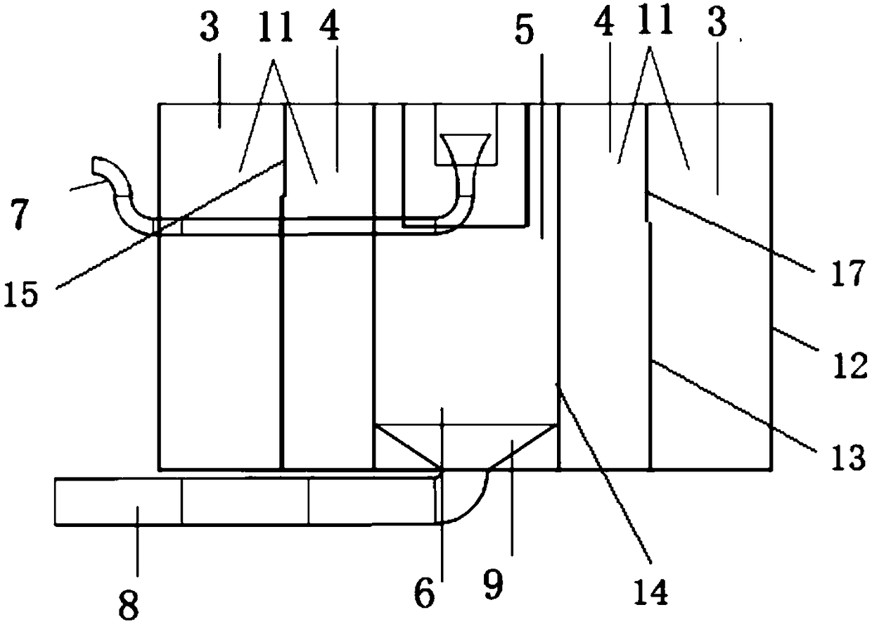 Rural domestic wastewater treatment apparatus and method