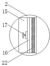 Vehicle lithium battery ventilation device