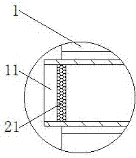 Vehicle lithium battery ventilation device