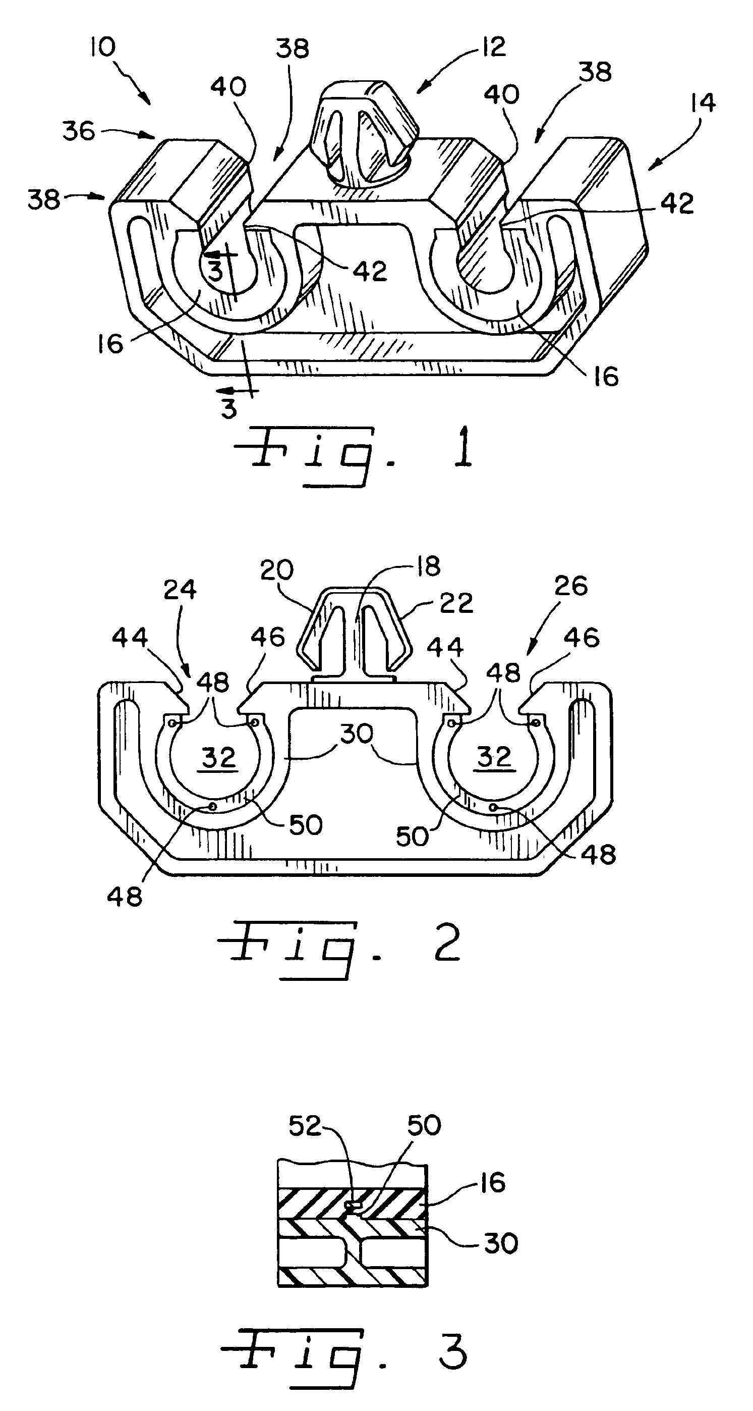 Vibration damping clip