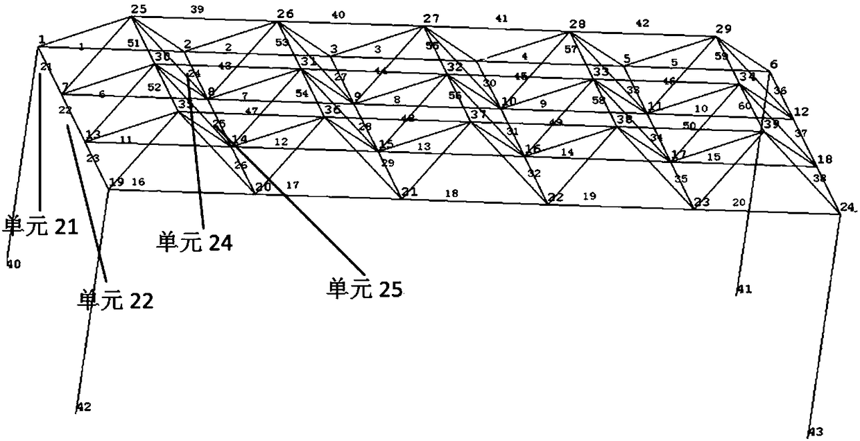 Step-by-step diagnosis method for node weld seam damage of welded spatial grid structure