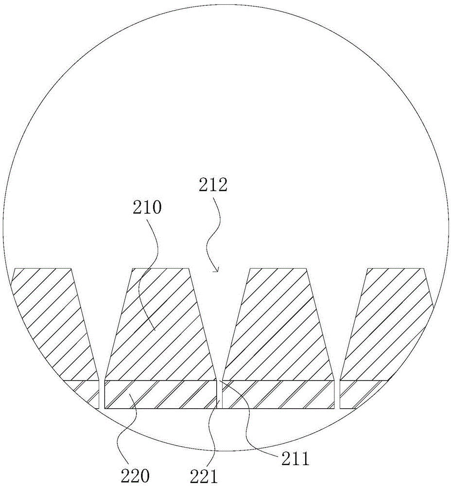 Die used for manufacturing microneedle chip and manufacturing method for microneedle chip