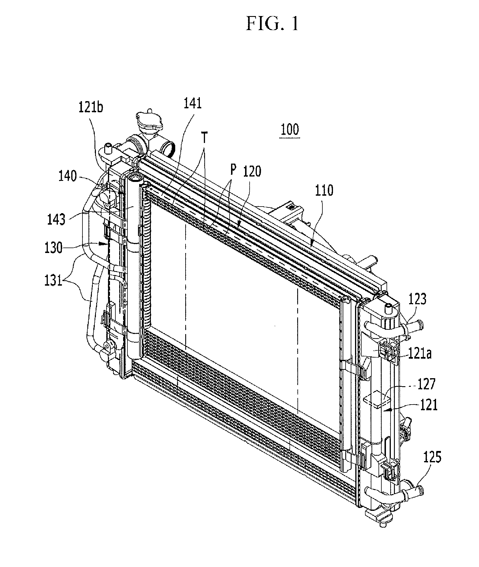 Cooling module for vehicle