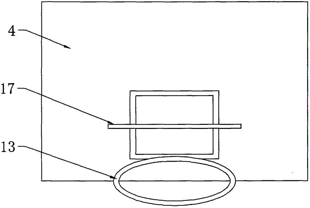 Ball-blocking preventive basketball stands