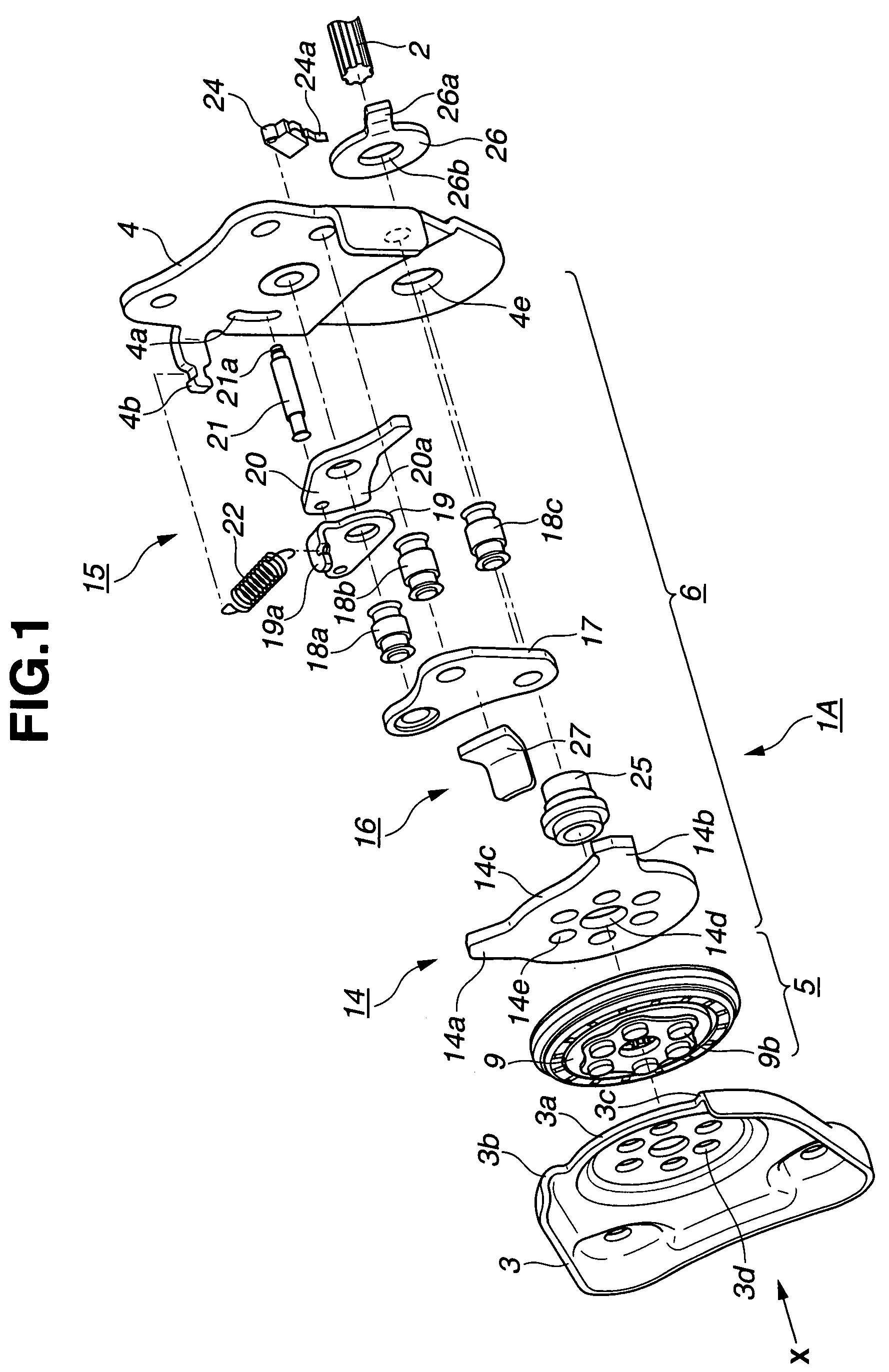 Seat reclining apparatus for vehicle