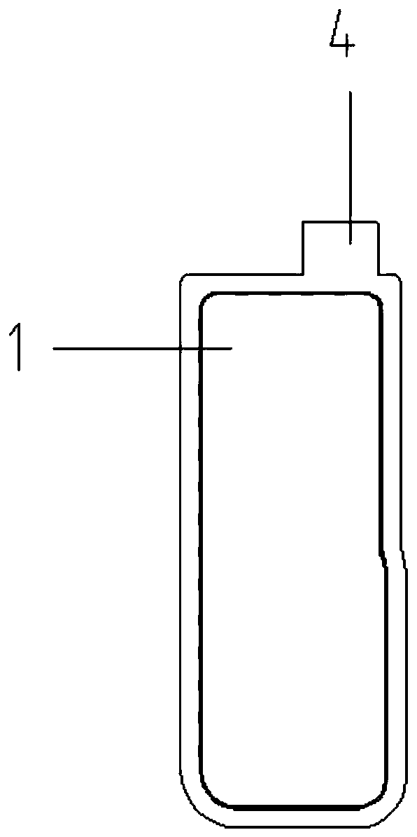 Electronic equipment stamping hardware piece and production process thereof