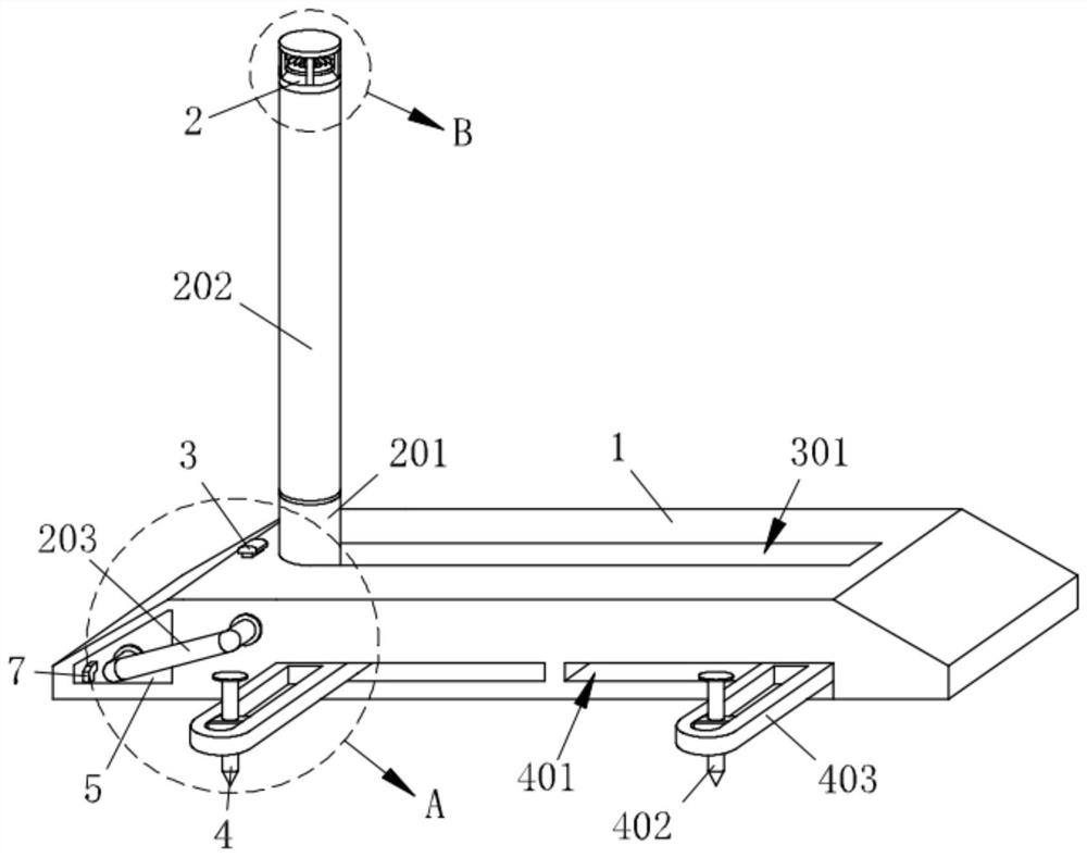 Maintenance device for forestry greening