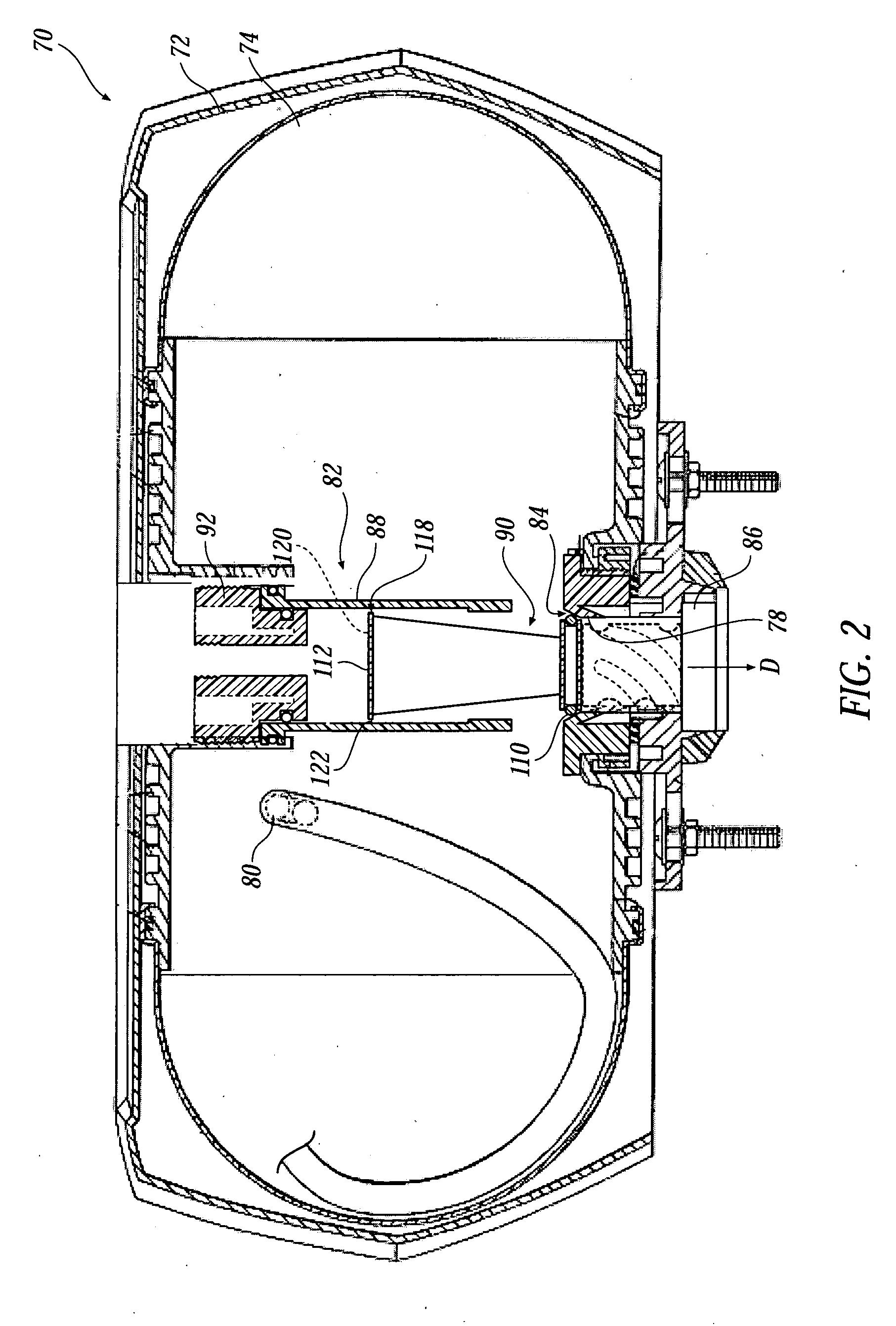 Pressure-assisted toilet flush cartridge