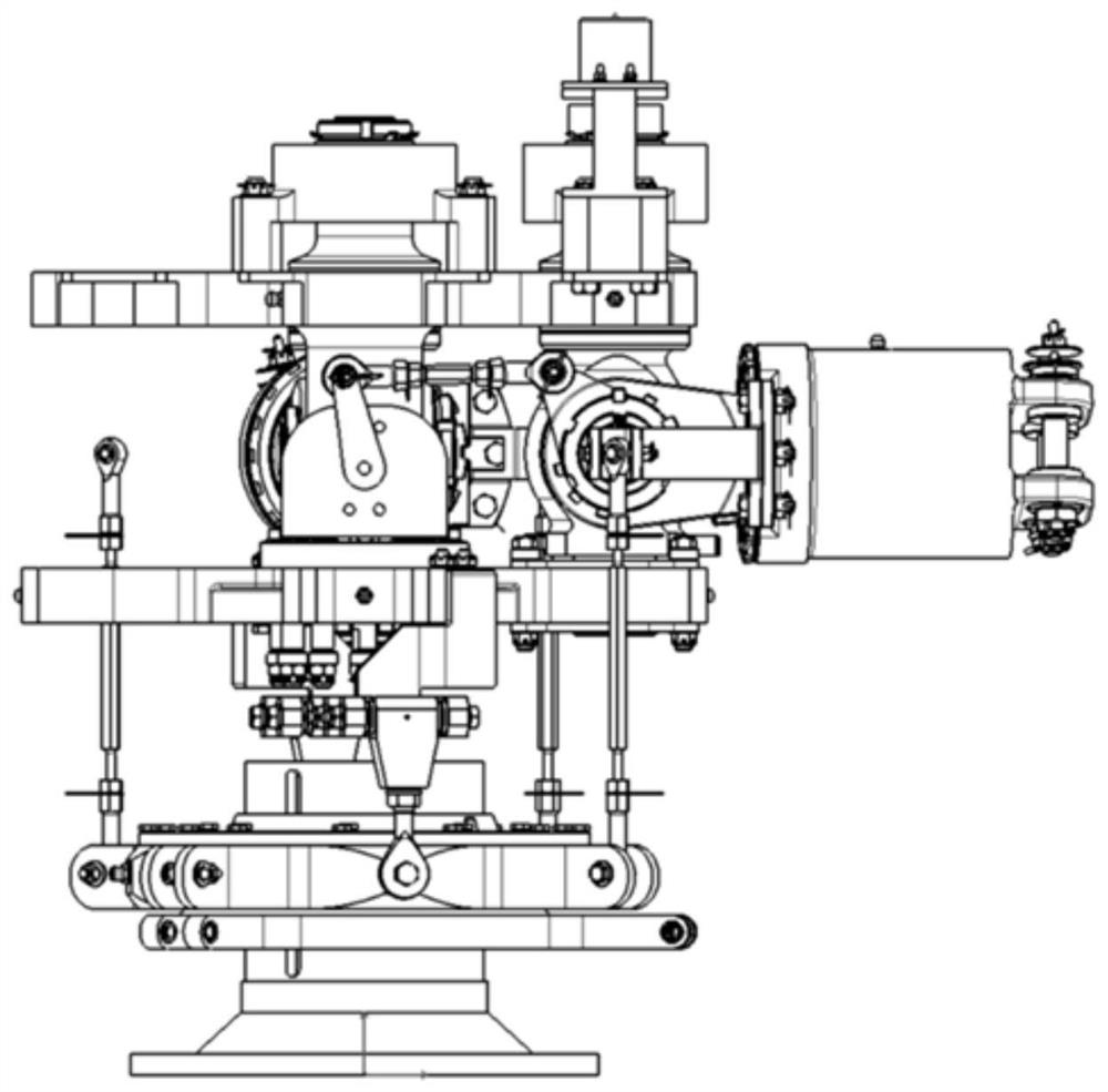 An articulated rotor blade root motion parameter measurement device and method