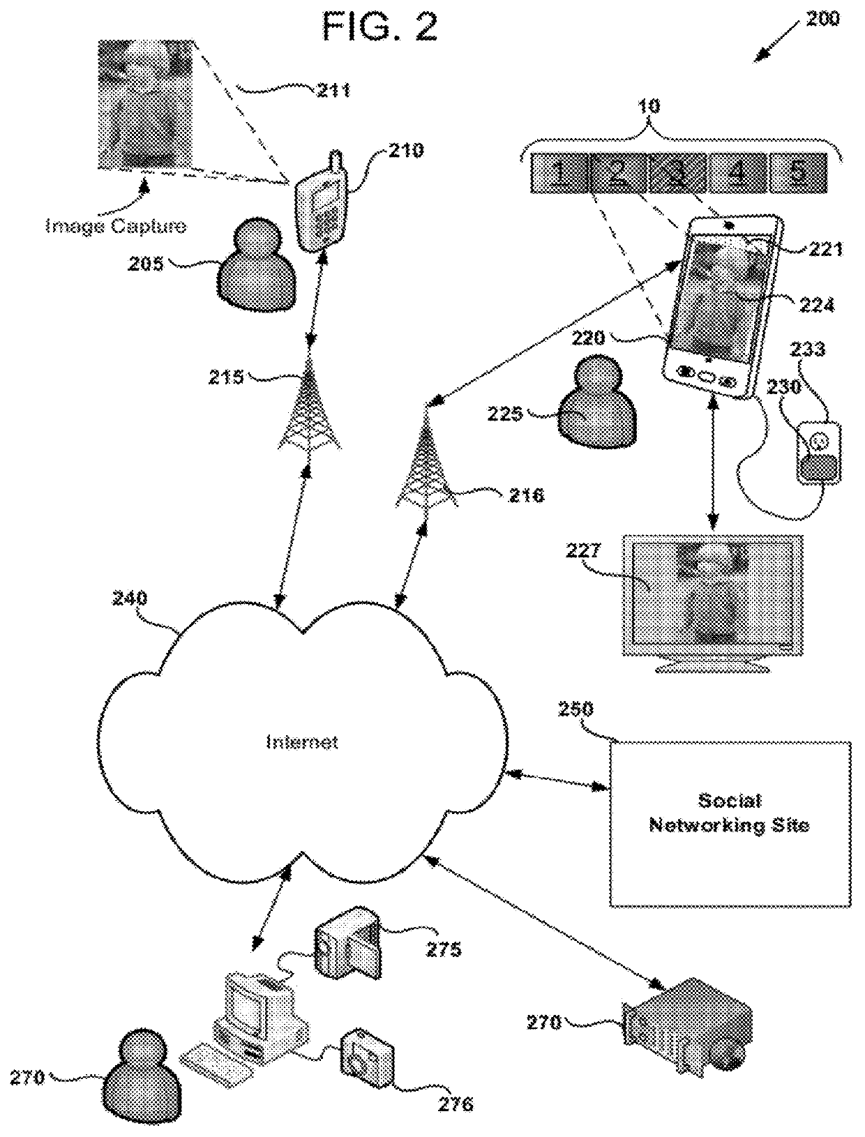 Automatic multimedia slideshows for social media-enabled mobile devices