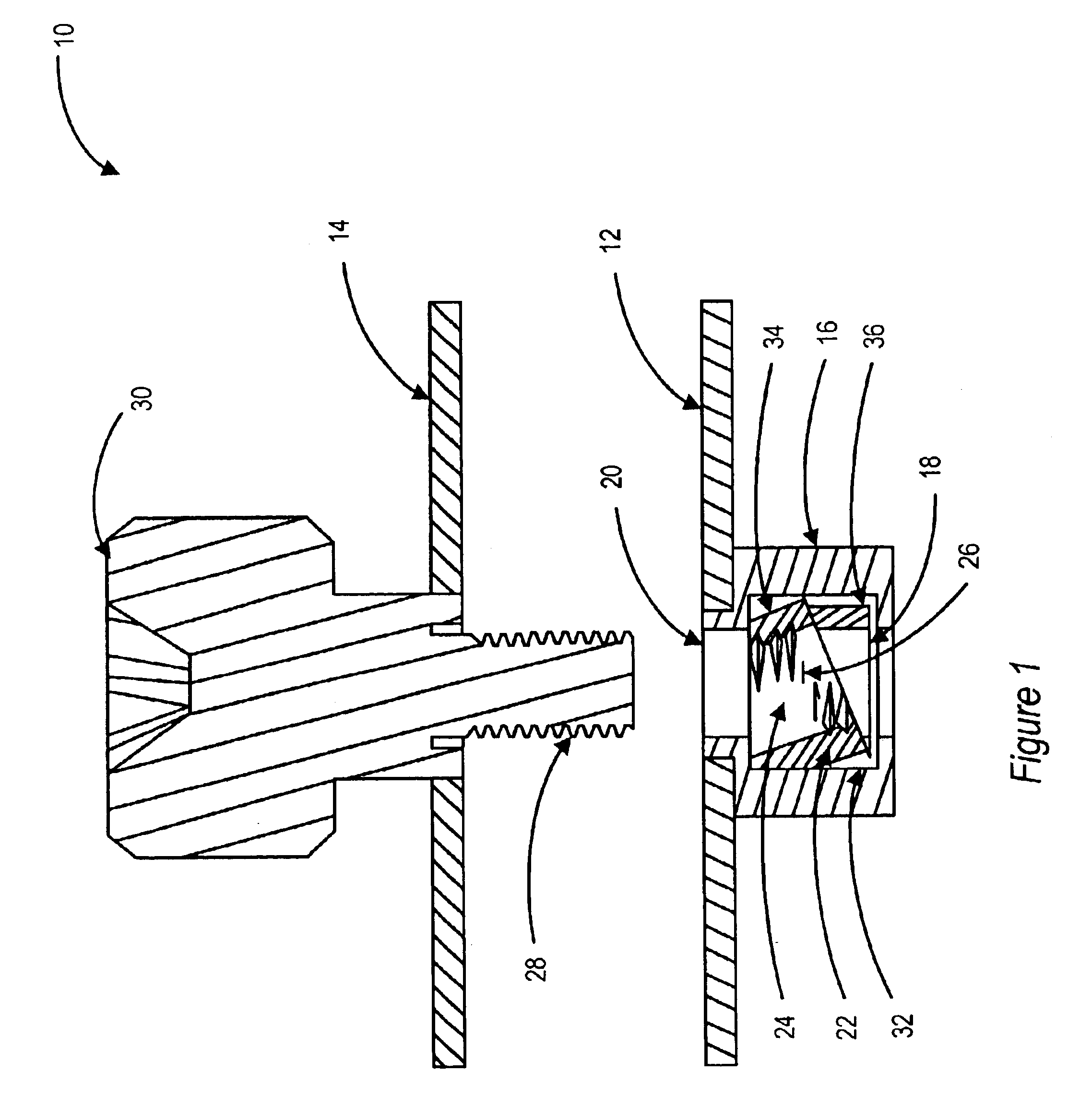 Rapid fastening screw apparatus and method