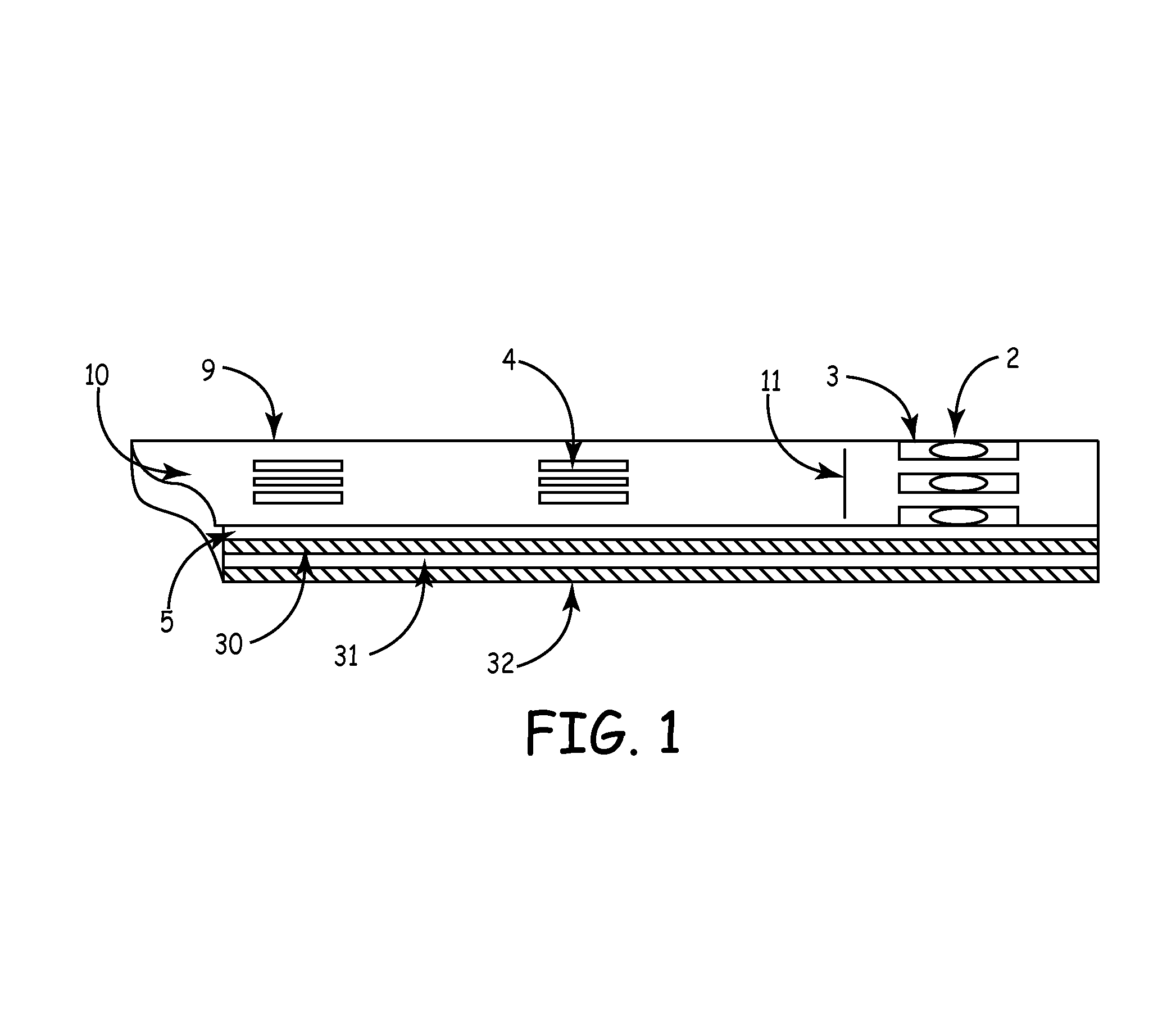 Circuit boards interconnected by overlapping plated through holes portions