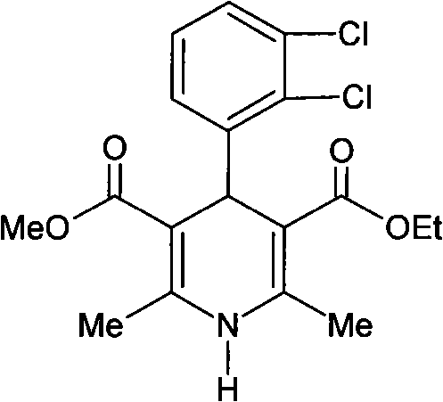 Preparation method of felodipine synthetic intermediate methyl 2-(2,3-dichlorobenzylidine)acetoacetate