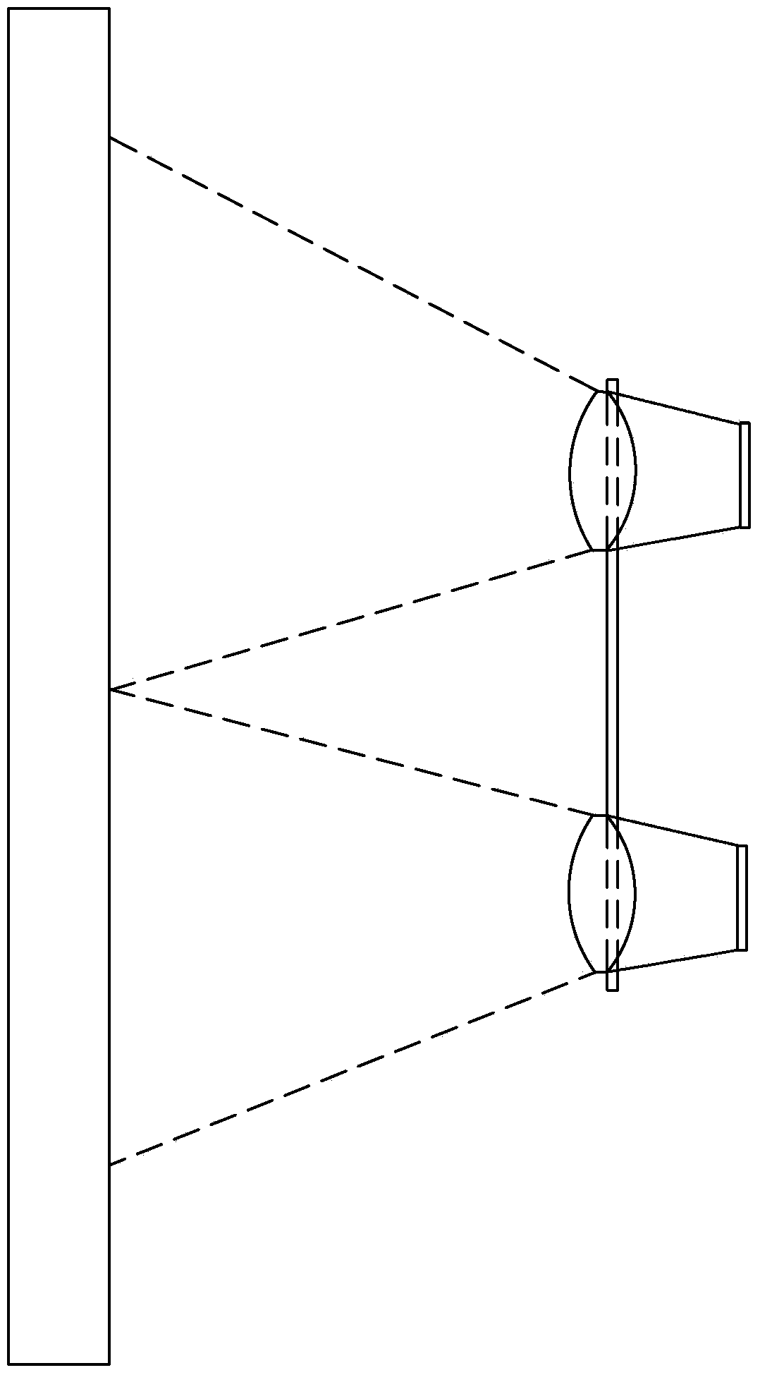 Mantis shrimp ommateum imitation image information collection system and working method