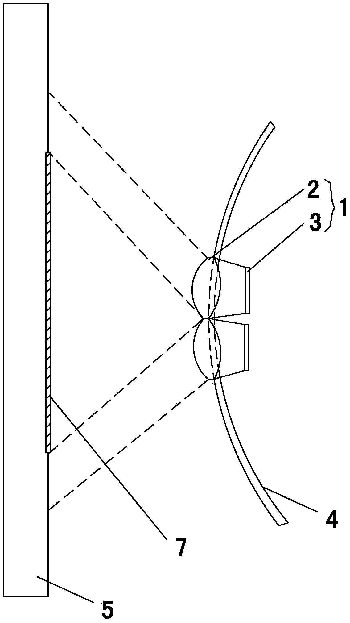 Mantis shrimp ommateum imitation image information collection system and working method