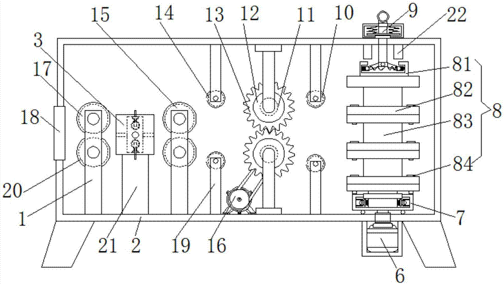 Power wire recycling device