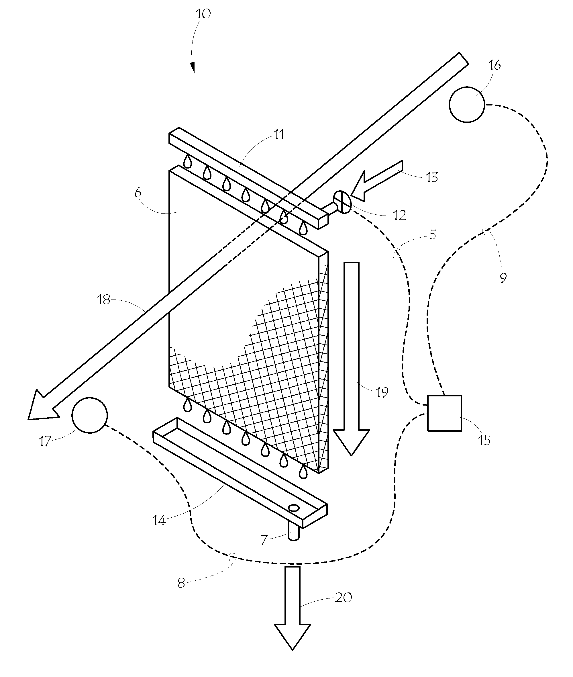 Air humidification system