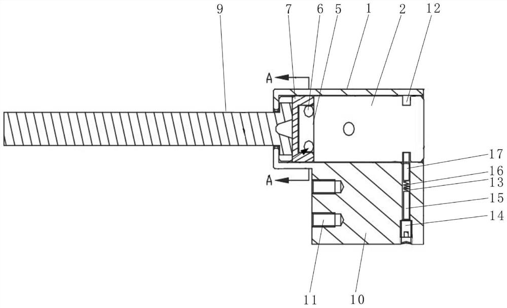 Passive intelligent lock cylinder and passive intelligent padlock