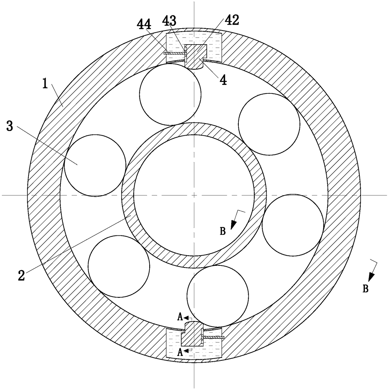 Assembling method of bearing assembly