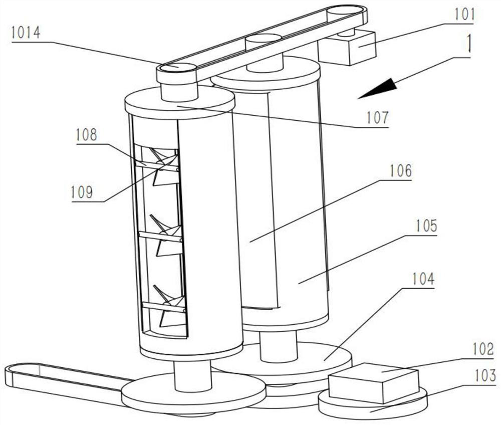 Underwear dyeing and drying system