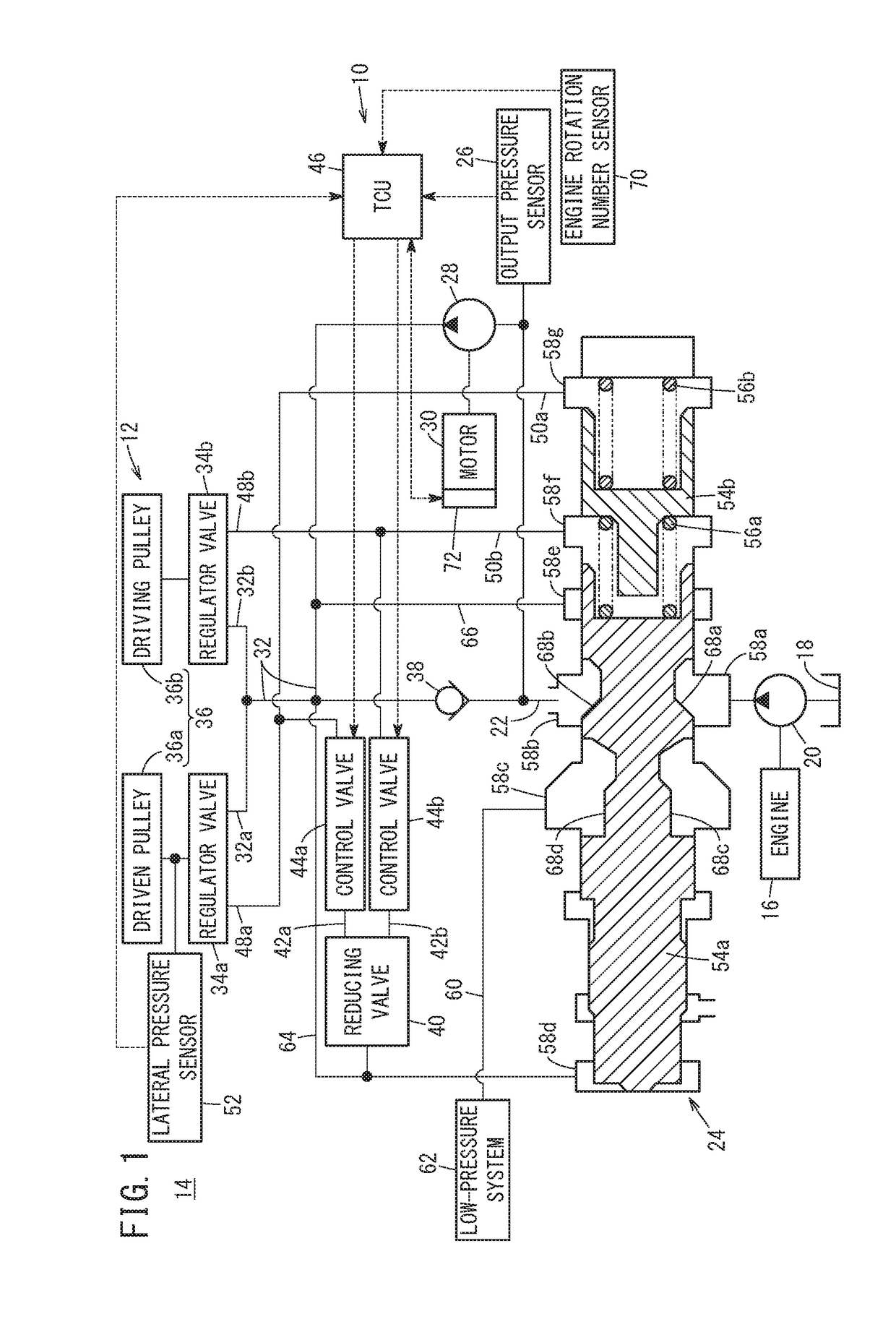 Hydraulic control device