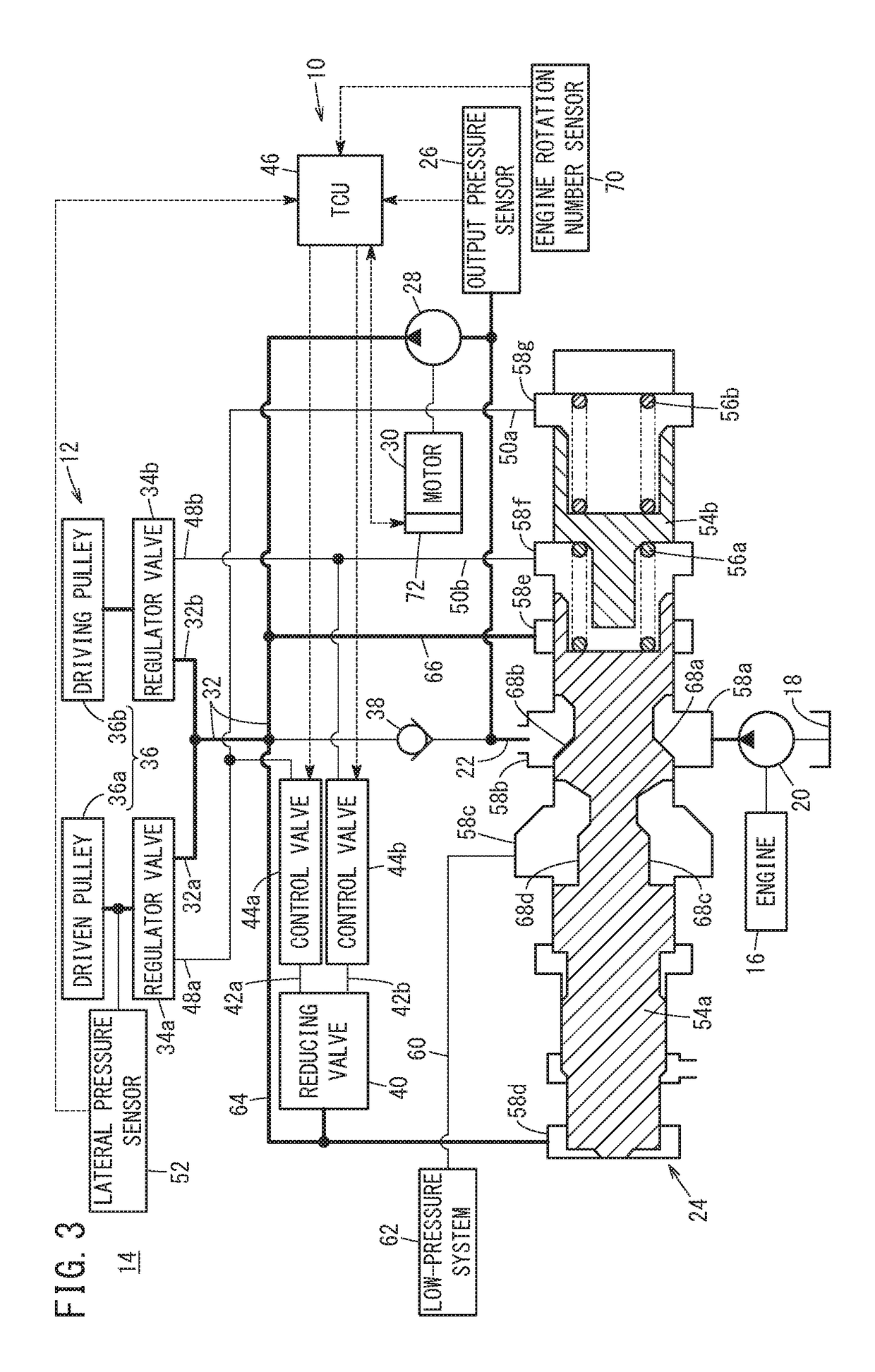 Hydraulic control device