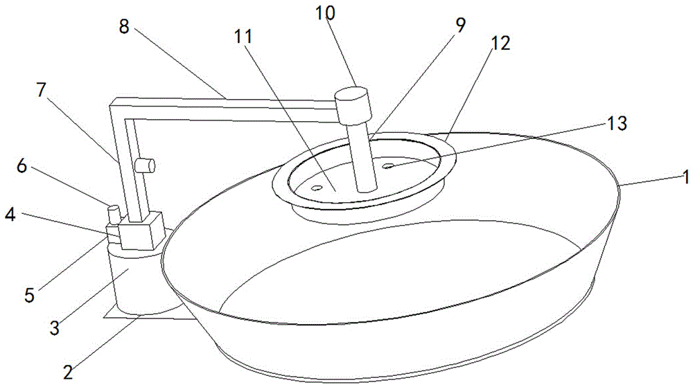 Domestic automatic hotpot pot