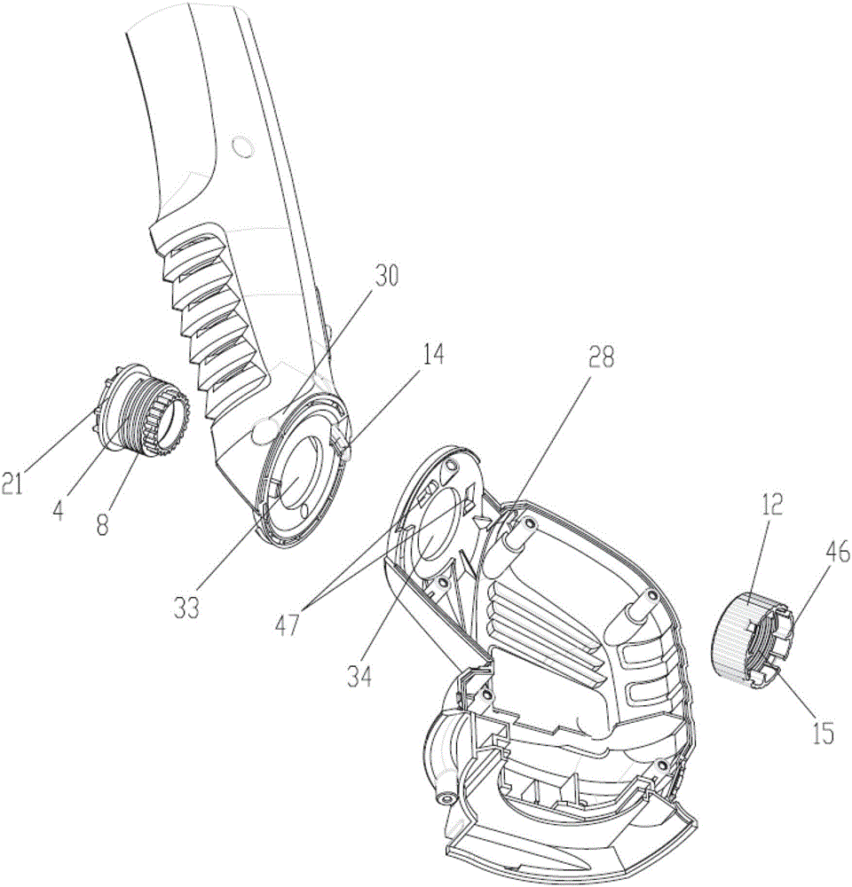 Anti-off rotation mechanism