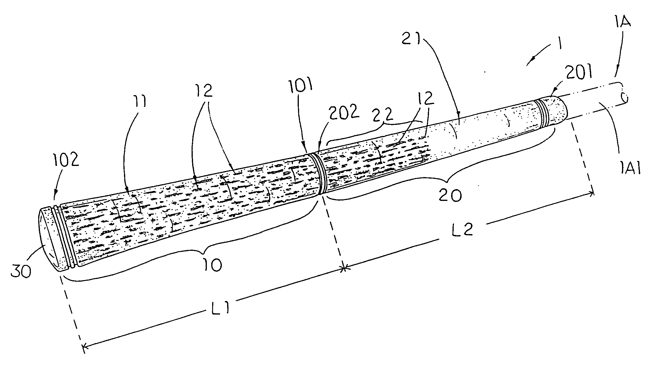 Golf club grip and manufacturing method thereof