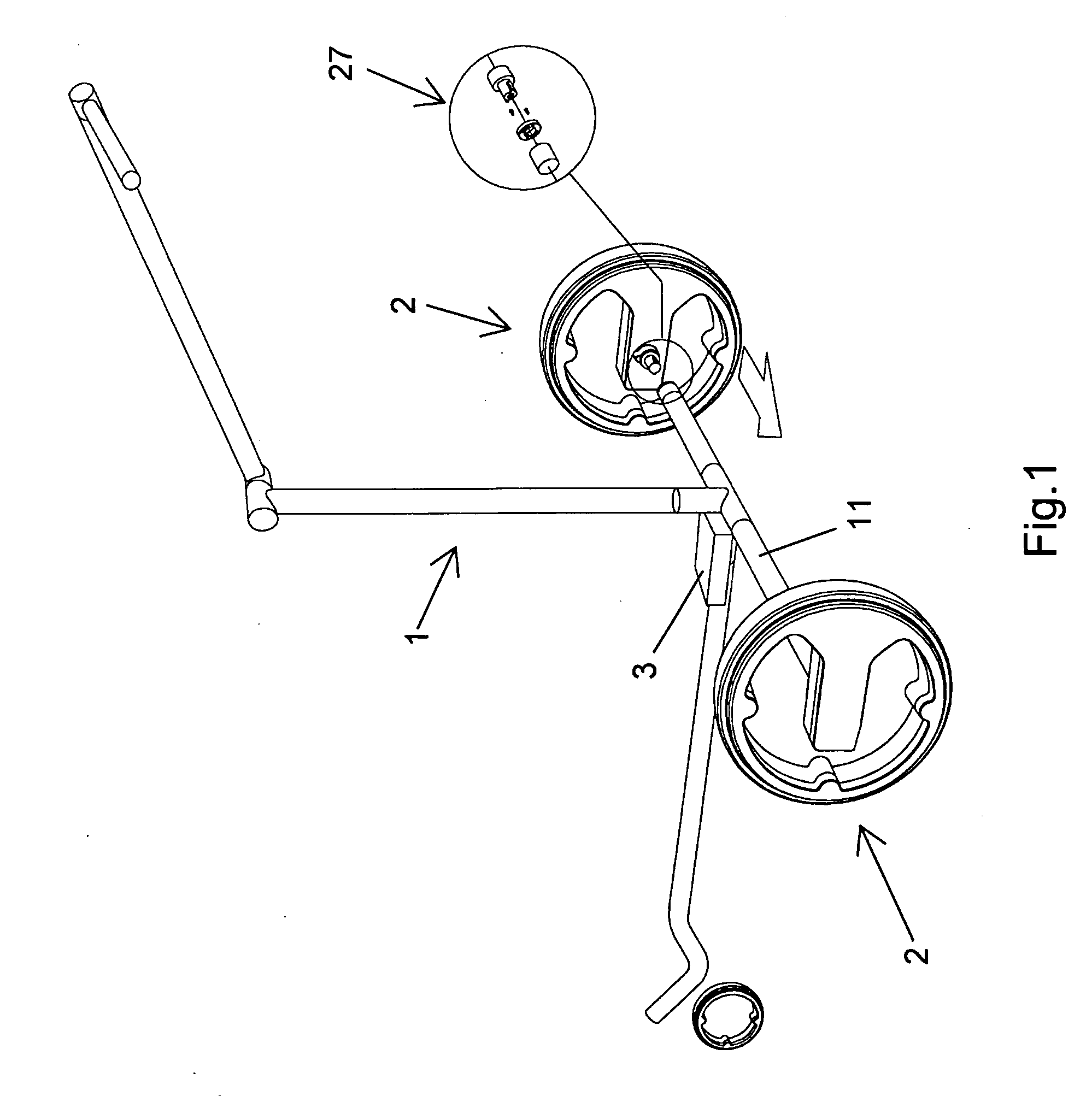 Golf bag vehicle