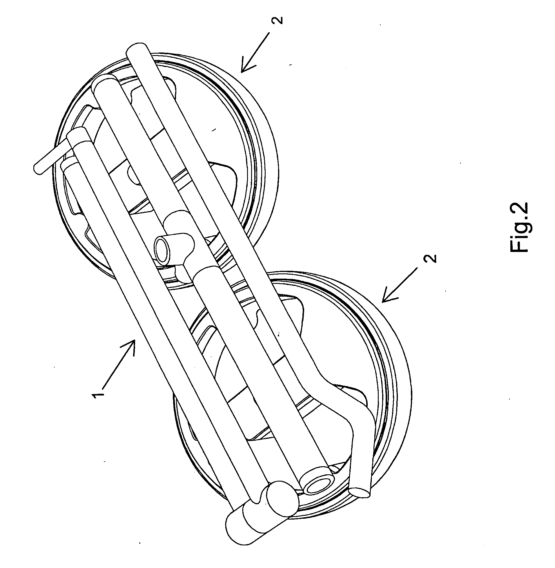 Golf bag vehicle