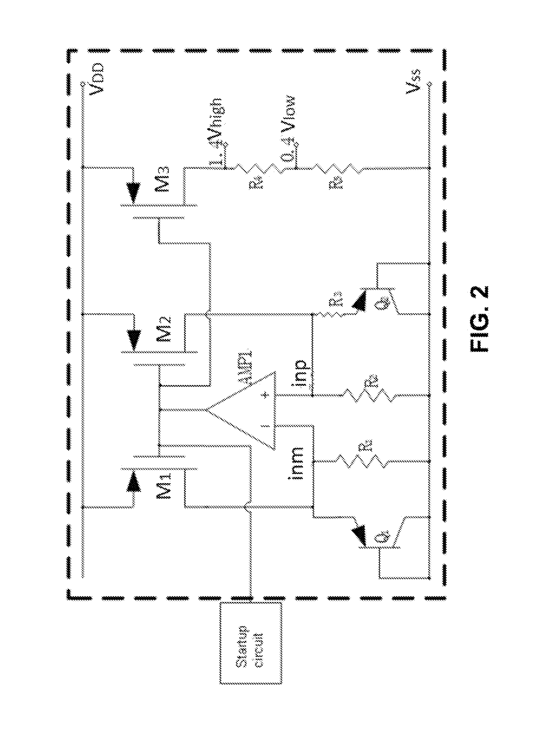 Temperature measurement and calibration circuit, passive radio frequency identification tag and method for measuring temperature