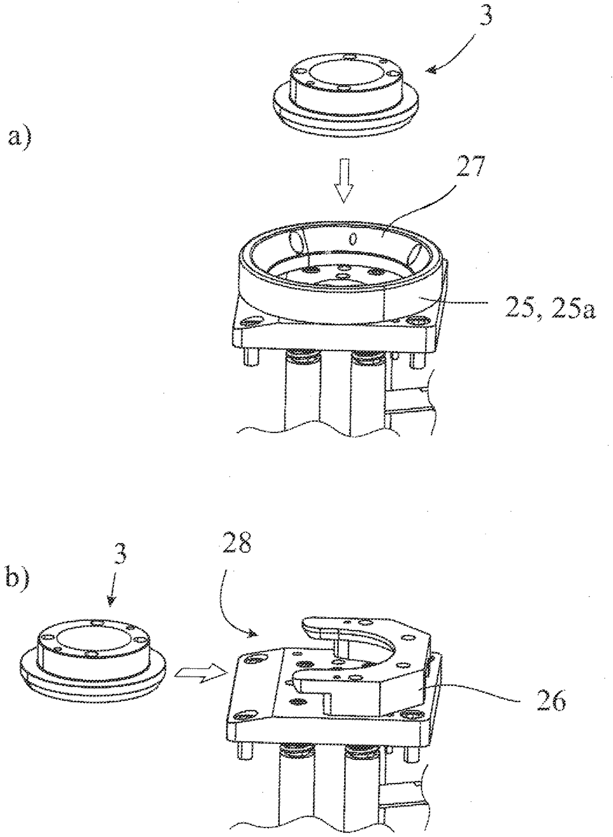 Centering kits for component supports