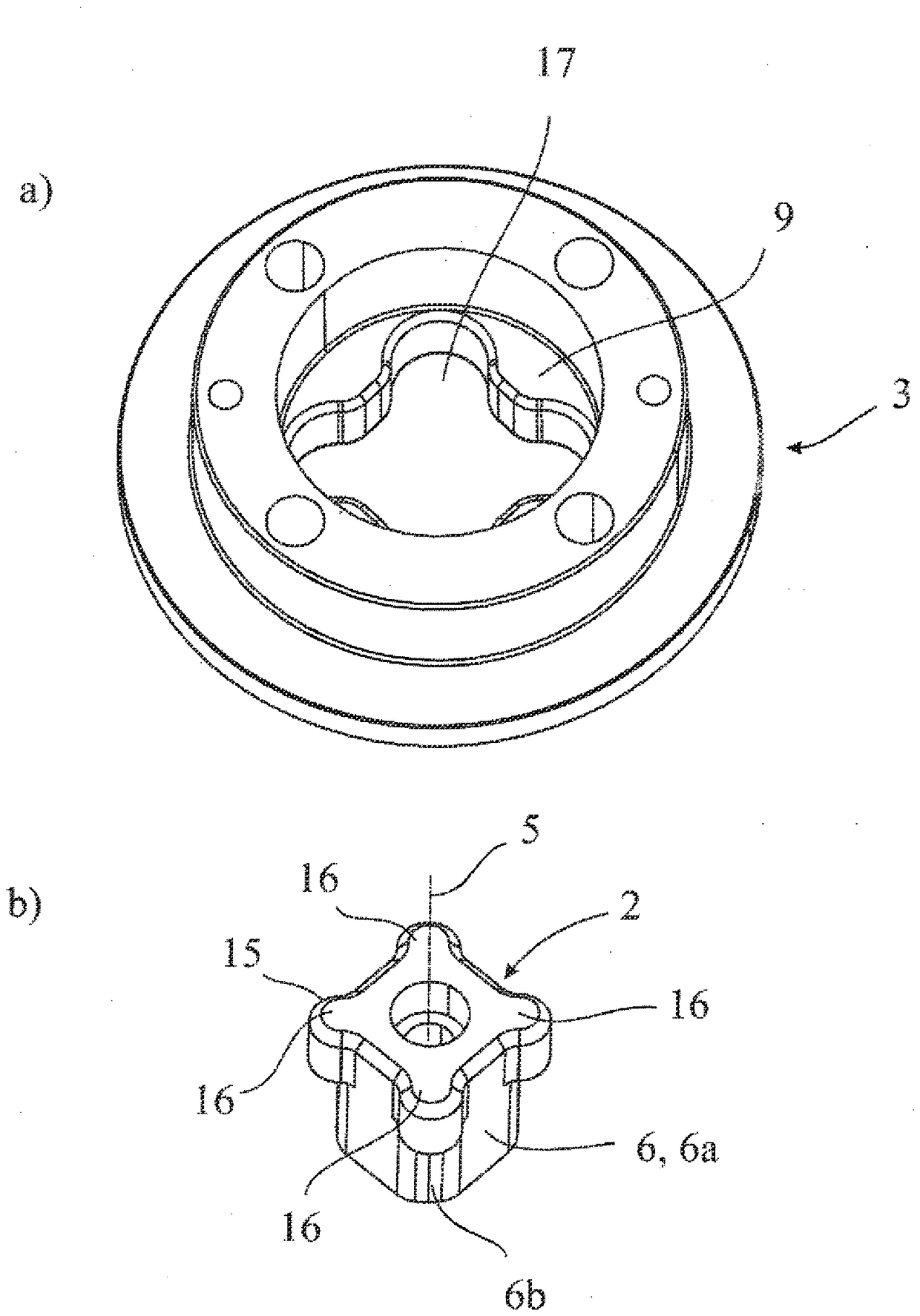 Centering kits for component supports