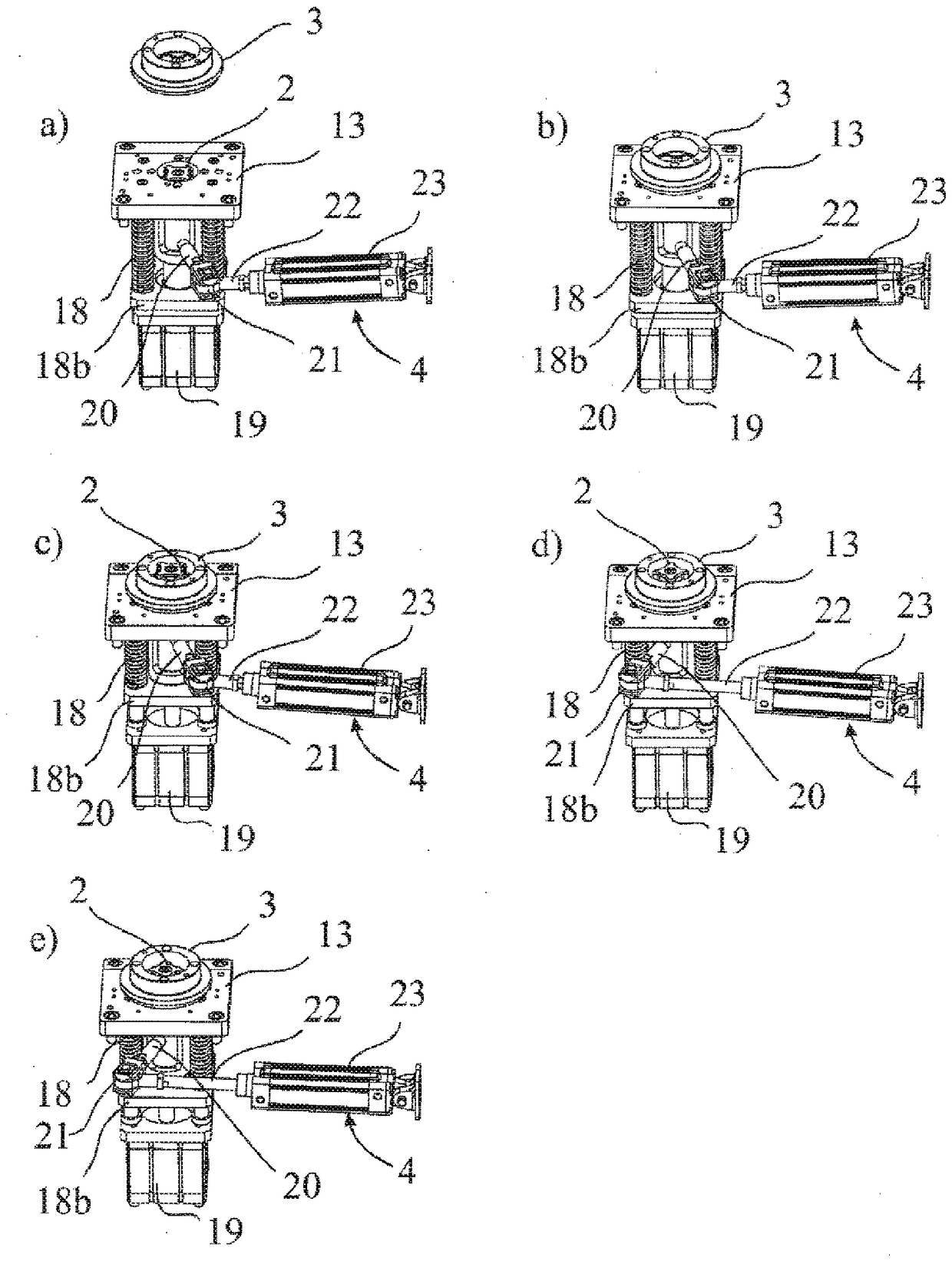 Centering kits for component supports