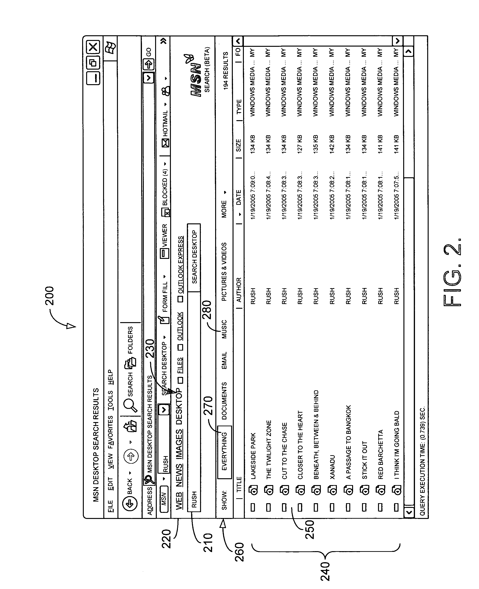 Searching a file open dialog using a namespace extension