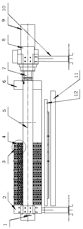 Titanium white gypsum suspension solid-liquid separation and hot-pressing drying equipment and production process thereof