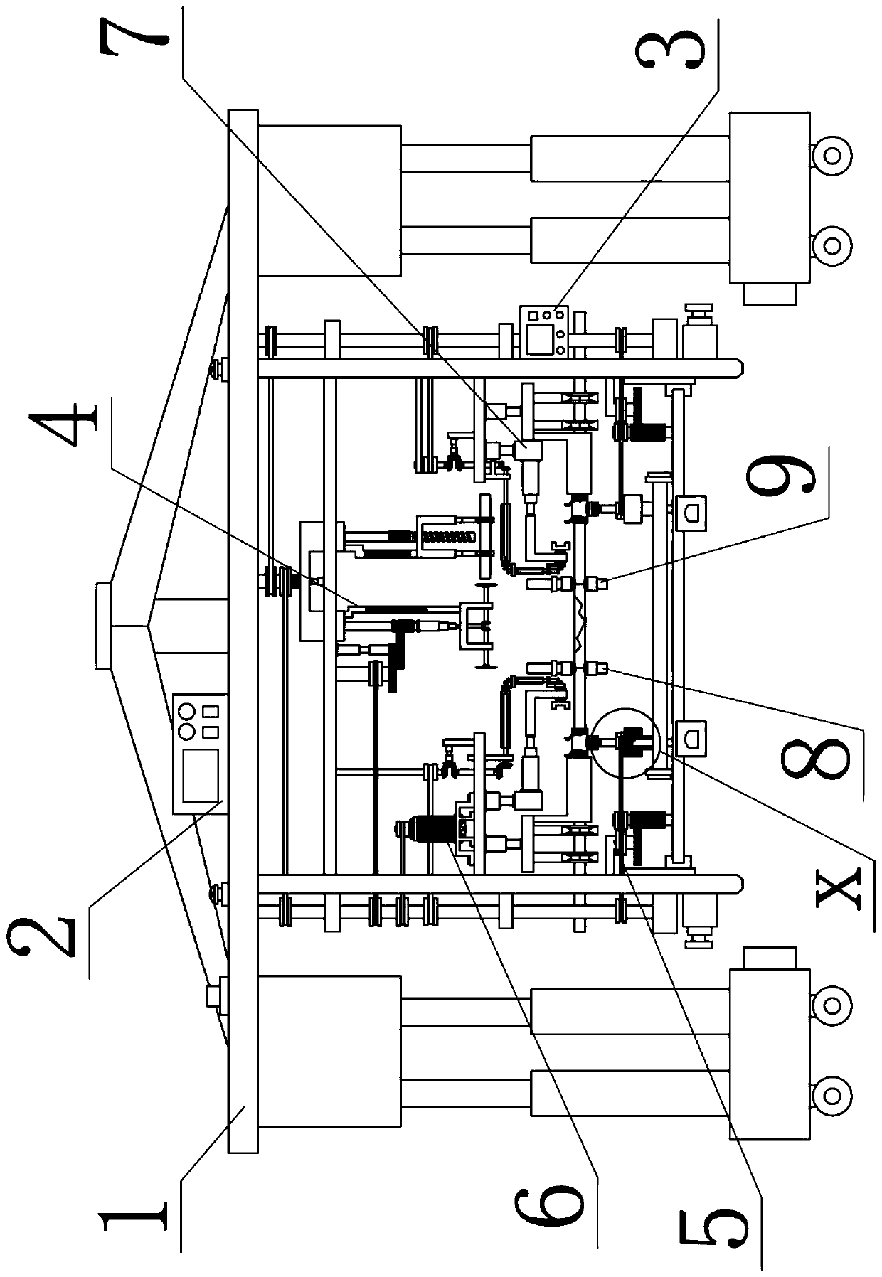 Pipe repairing device