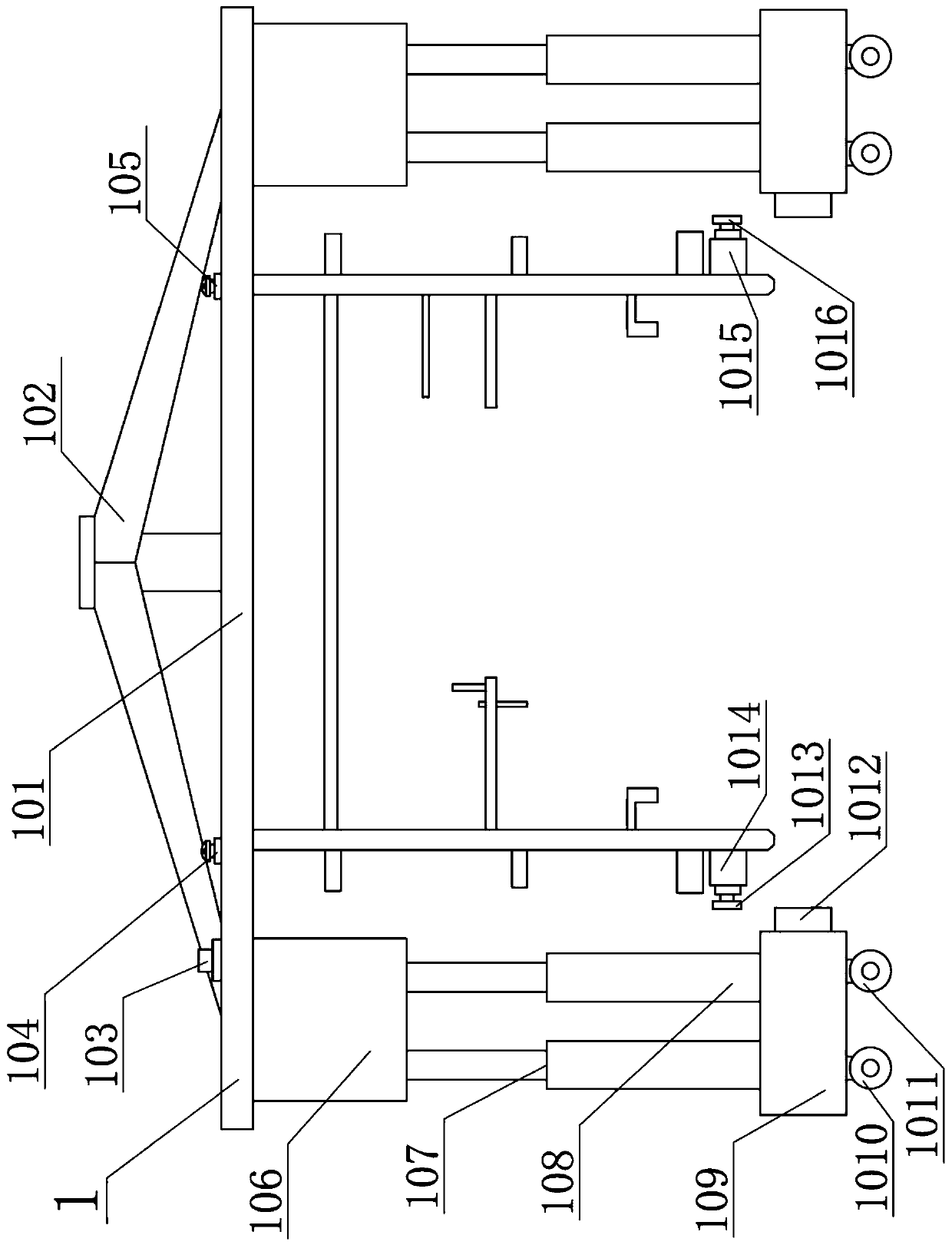 Pipe repairing device