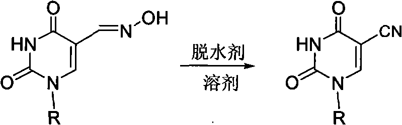 Method for synthesizing 5-cyano pyridine nucleoside derivatives