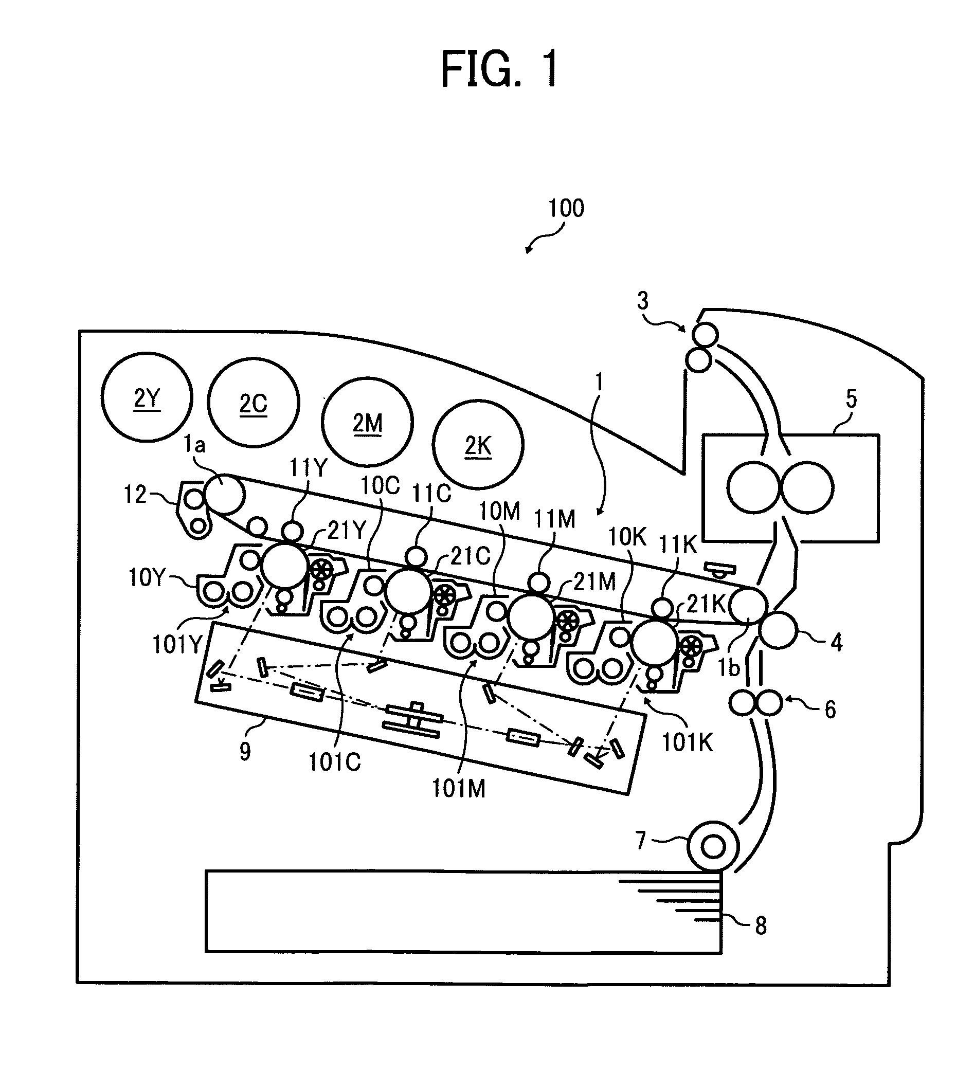 Fixing device having a plurality of heat sources and a plurality of temperature detectors and image forming apparatus including same