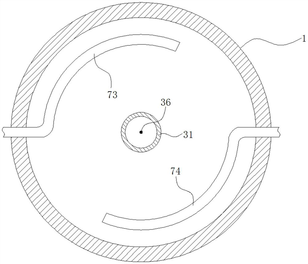 A rotary sewage pretreatment device based on centrifugal force