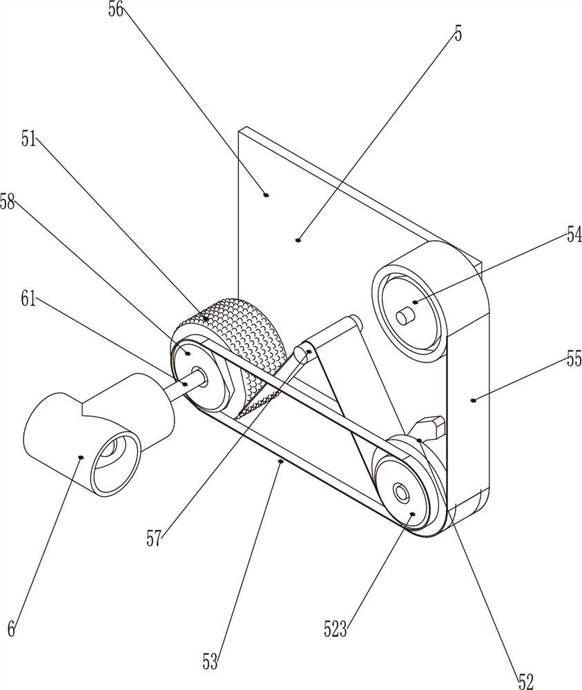 Precision fertilizing device for rice transplanter and use method of precision fertilizing device